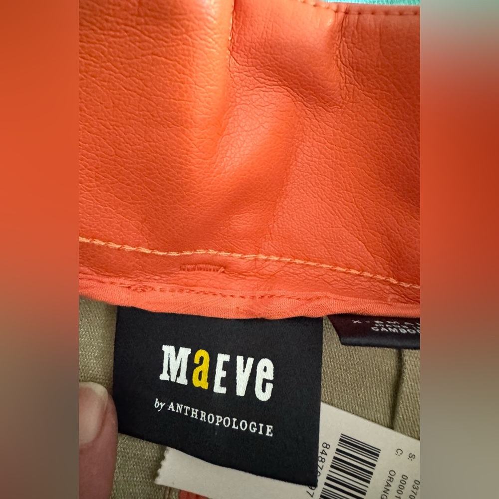 Anthropologie Maeve The Colette Faux Leather Mini Skirt - Picture 10 of 10